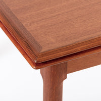 Mid Century Danish Teak Extension Dining Table by Kai Kristiansen (attr.)