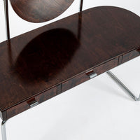 Rare Fritz Hansen Model S214 Tubular Steel Dressing Table Attributed to Mart Stam Denmark 1930s