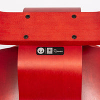 Mid Century DCW Red Plywood Chair by by Eames for Herman Miller