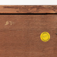 Antique Art Deco Walnut Wood Bar Cabinet or Sideboard 1940s