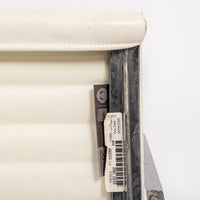 Mid Century White Leather Office Chairs by Eames for Herman Miller