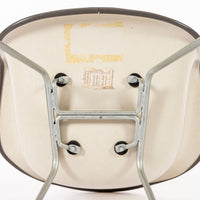 Vintage Mid Century DAX Purple Lounge Chairs by Eames for Herman Miller