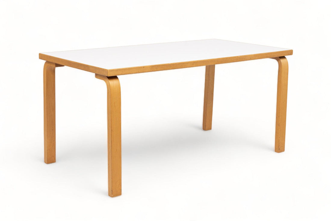 Modernist Plywood & Laminate Table by Alvar Aalto for Artek