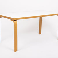 Modernist Plywood & Laminate Table by Alvar Aalto for Artek