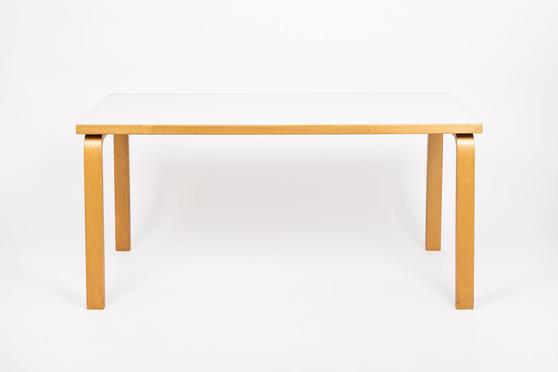 Modernist Plywood & Laminate Table by Alvar Aalto for Artek