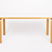 Modernist Plywood & Laminate Table by Alvar Aalto for Artek