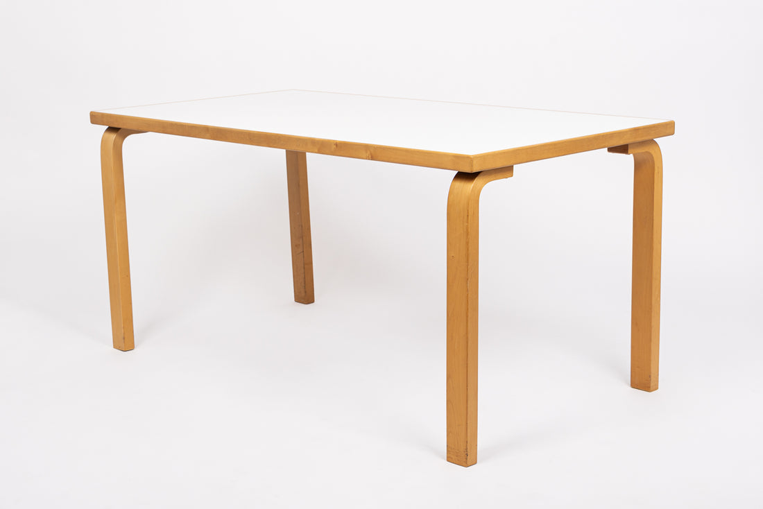 Modernist Plywood & Laminate Table by Alvar Aalto for Artek