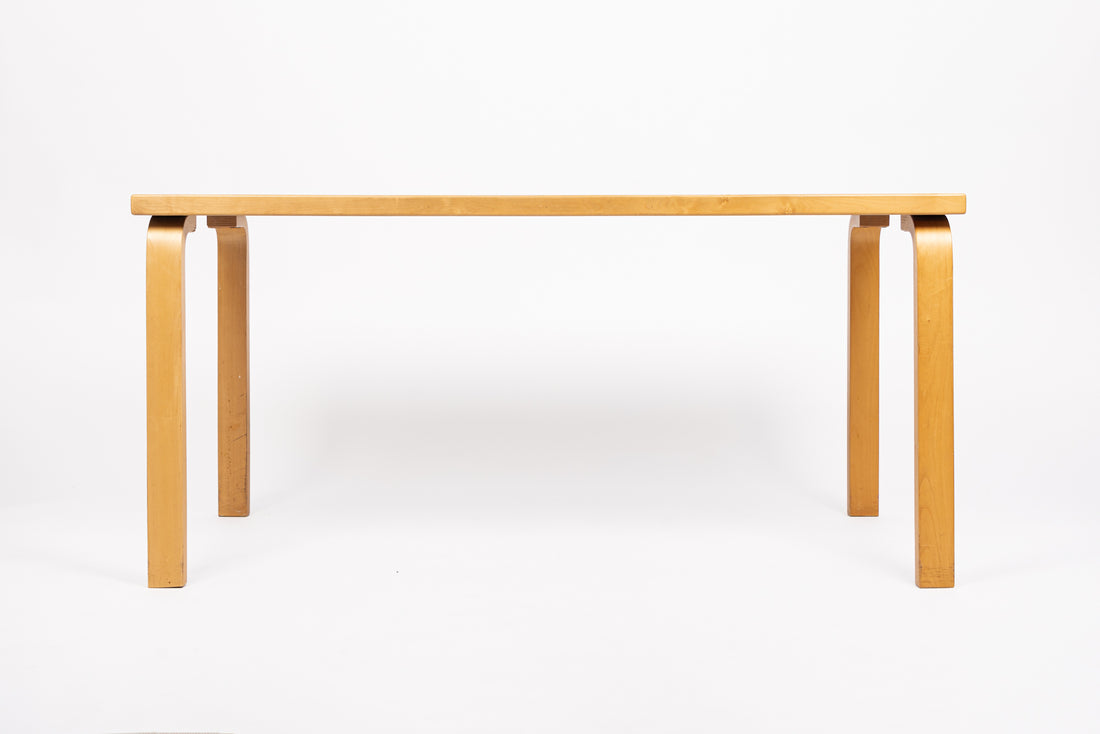 Modernist Plywood & Laminate Table by Alvar Aalto for Artek