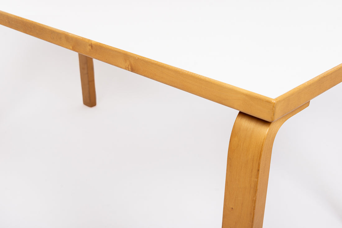 Modernist Plywood & Laminate Table by Alvar Aalto for Artek