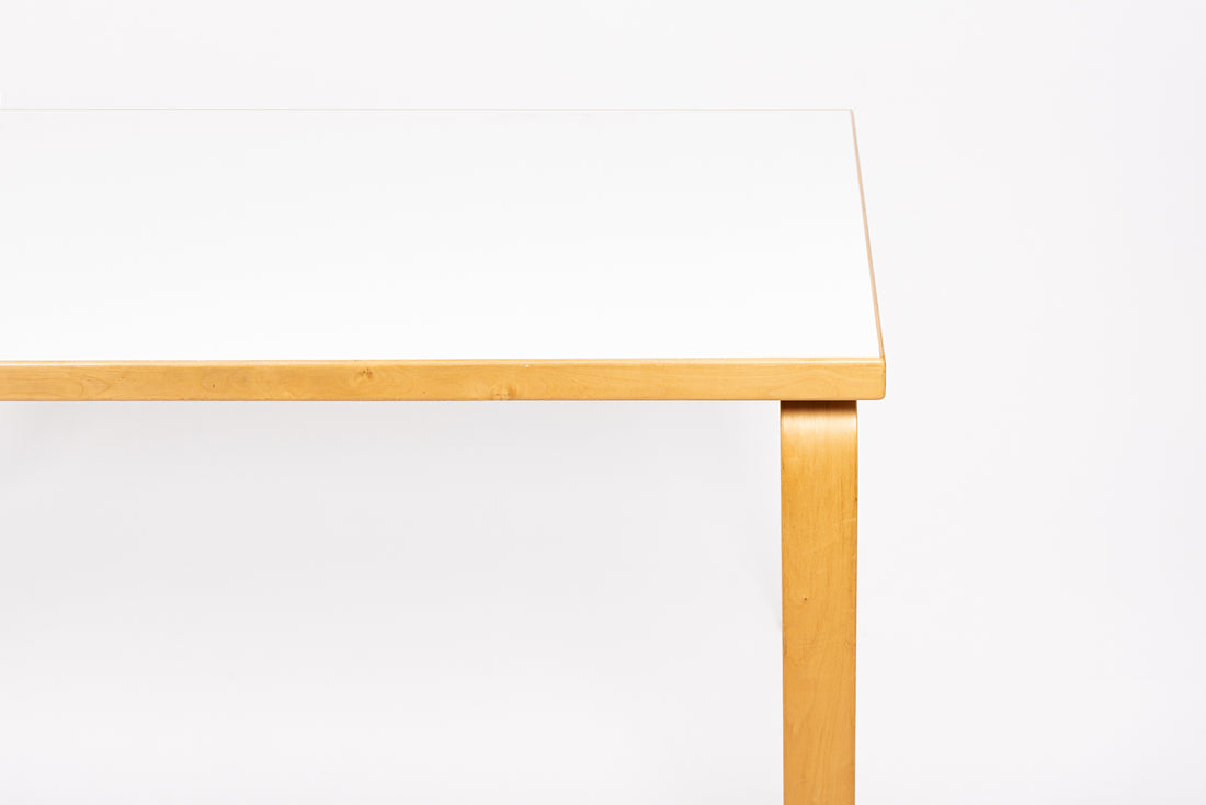 Modernist Plywood & Laminate Table by Alvar Aalto for Artek