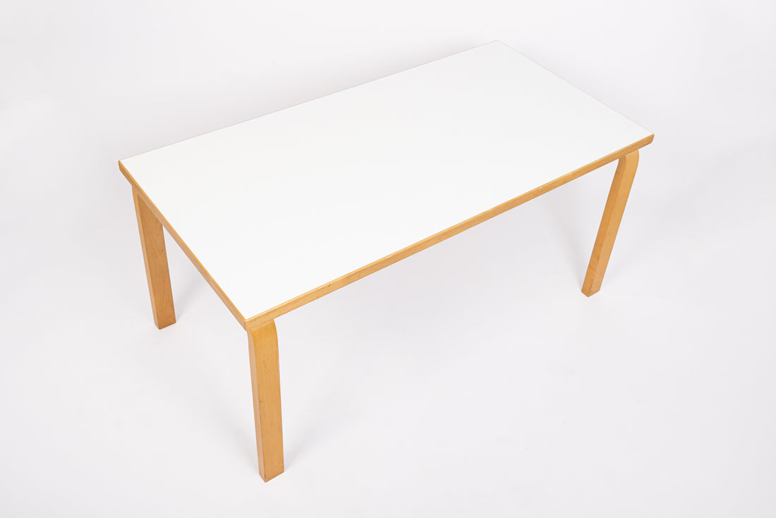 Modernist Plywood & Laminate Table by Alvar Aalto for Artek