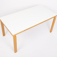 Modernist Plywood & Laminate Table by Alvar Aalto for Artek