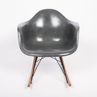 1959 Mid Century RAR Gray Rocking Chair by Eames for Herman Miller