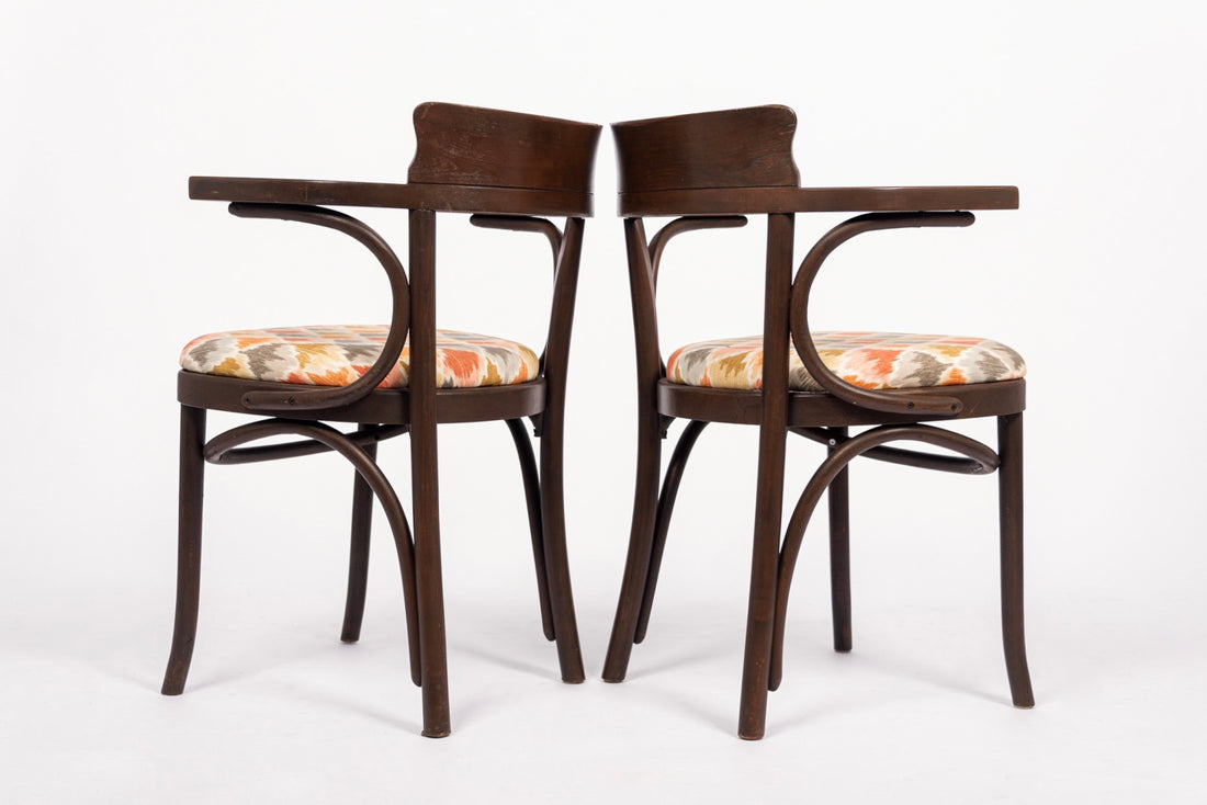 Vintage Bentwood Bistro Cafe Chairs in the Style of J&J Kohn