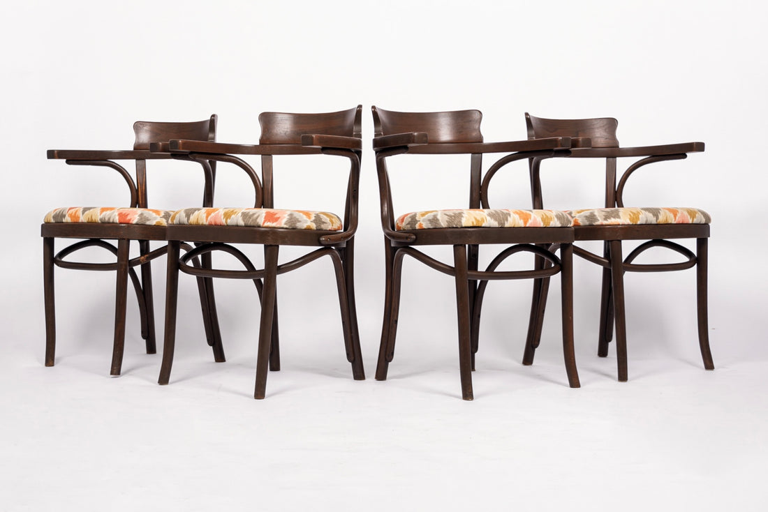 Vintage Bentwood Bistro Cafe Chairs in the Style of J&J Kohn