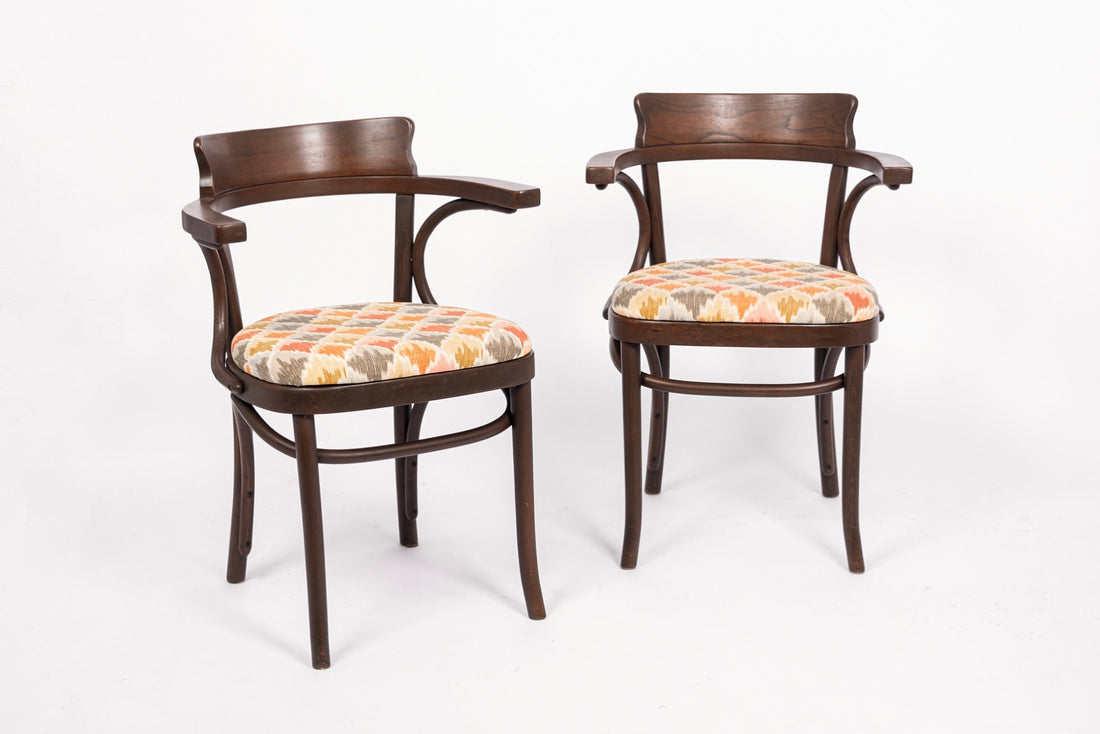 Vintage Bentwood Bistro Cafe Chairs in the Style of J&J Kohn