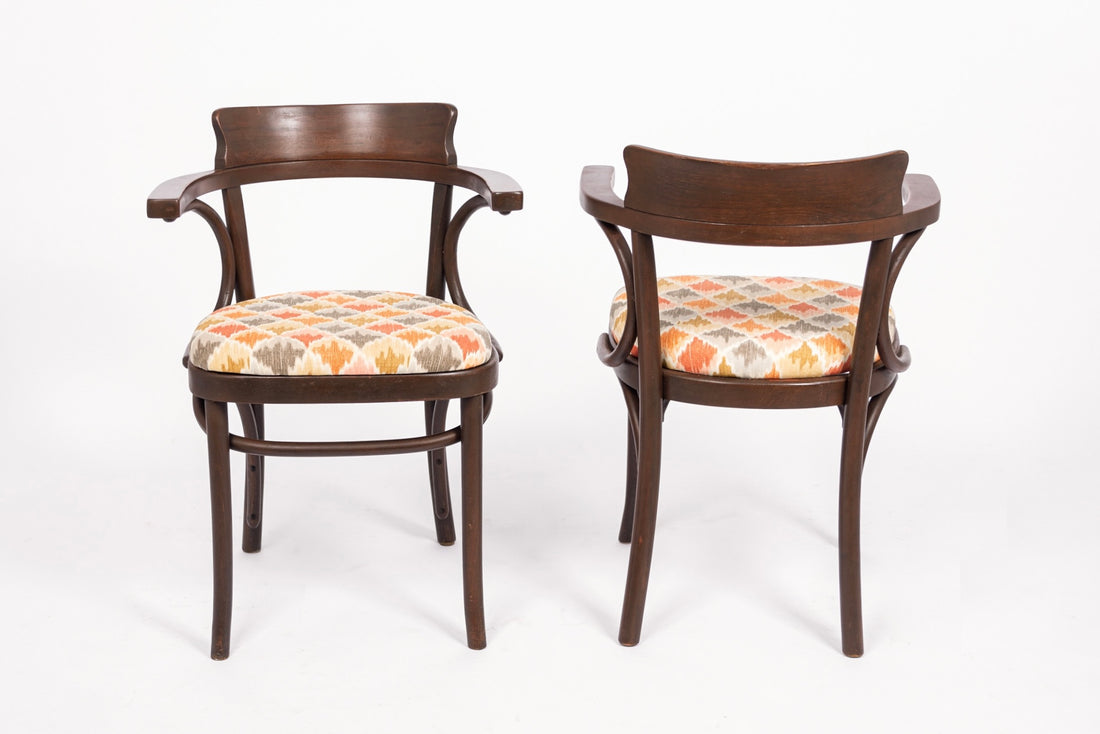 Vintage Bentwood Bistro Cafe Chairs in the Style of J&J Kohn