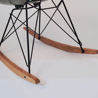 1959 Mid Century RAR Gray Rocking Chair by Eames for Herman Miller