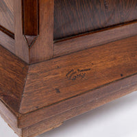 Art Deco Vitrine Cabinet by Ateliers Gauthier Poinsignon, France, Signed