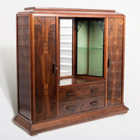 Art Deco Vitrine Cabinet by Ateliers Gauthier Poinsignon, France, Signed