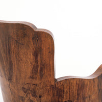 1930s Antique Art Deco Rosewood Side Chairs