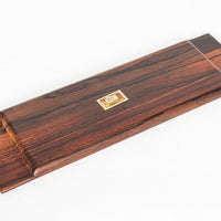 Vintage Mid Century Rosewood Decorative Tray by Jean Gillon