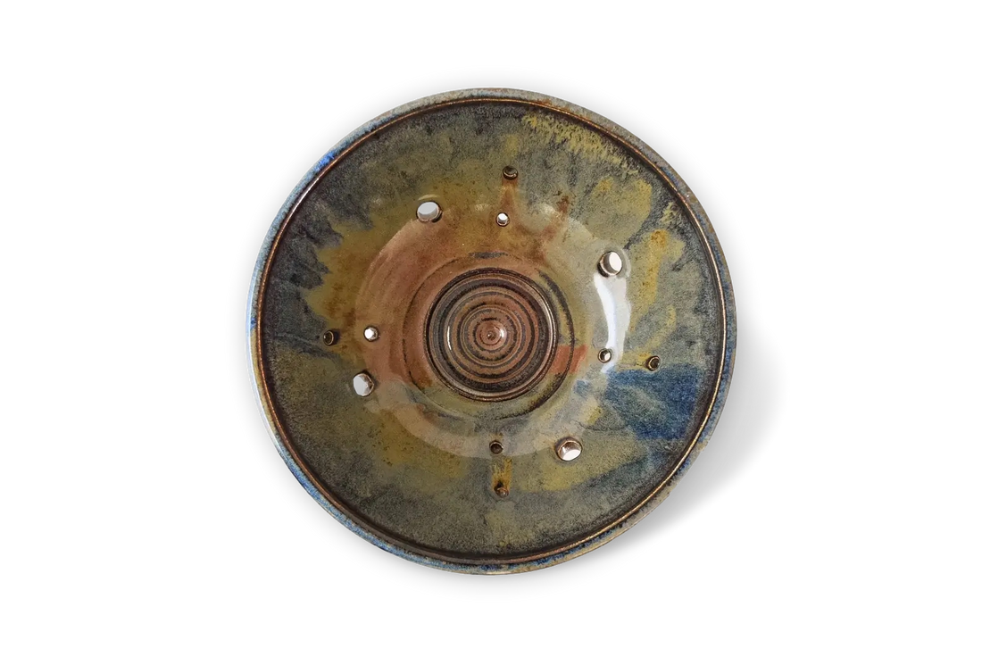 Vintage Mid Century Handcrafted Ceramic Decorative Bowl