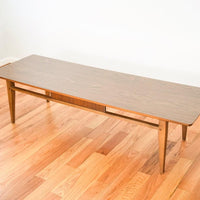 Vintage Mid Century Wood and Laminate Lane Coffee Table, 1960s