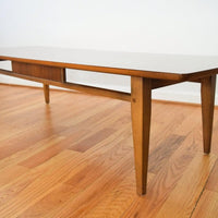 Vintage Mid Century Wood and Laminate Lane Coffee Table, 1960s