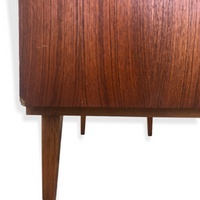 Vintage Mid Century Swedish Teak Secretary Desk by Egon Ostergaard