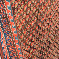 Antique West Persian Kurd Pink & Red Wool Floor Rug