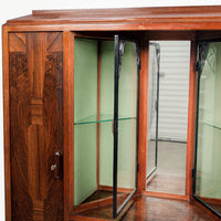 Art Deco Vitrine Cabinet by Ateliers Gauthier Poinsignon, France, Signed