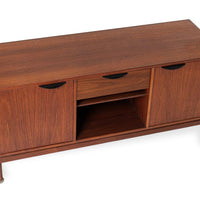 Mid Century Wood Credenza or Media Console by Jens Risom