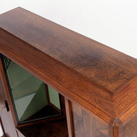 Art Deco Vitrine Cabinet by Ateliers Gauthier Poinsignon, France, Signed