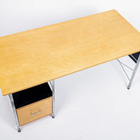 Mid Century Plywood Desk Unit by Eames for Herman Miller