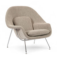 Early Restored Mid Century Tan Womb Lounge Chair by Saarinen for Knoll, Multiples/Custom Available
