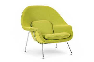 Early Restored Mid Century Green Womb Lounge Chair by Saarinen for Knoll, Multiples/Custom Available