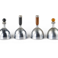 Antique Art Deco Dinner Table Bells by Ruth Gerth for Chase, Set of 4