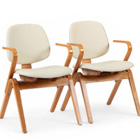 Mid Century Plywood Arm Chairs by Joe Atkinson for Thonet