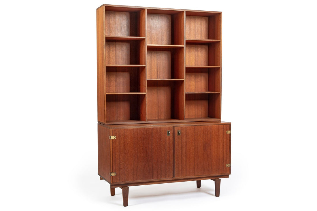 Danish Mid-Century Modern Teak Bookcase Cabinet by Peter Løvig Nielsen, 1960s