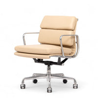 Eames for Herman Miller Tan Leather Desk Chair 2000s