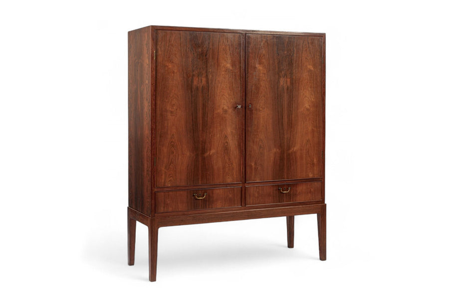 Large Mid Century Danish Modern Rosewood Cabinet 1960s