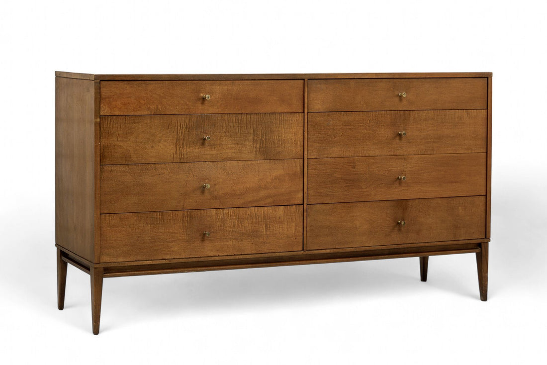 Vintage Mid Century Lowboy Wood Dresser by Paul McCobb, 1950s