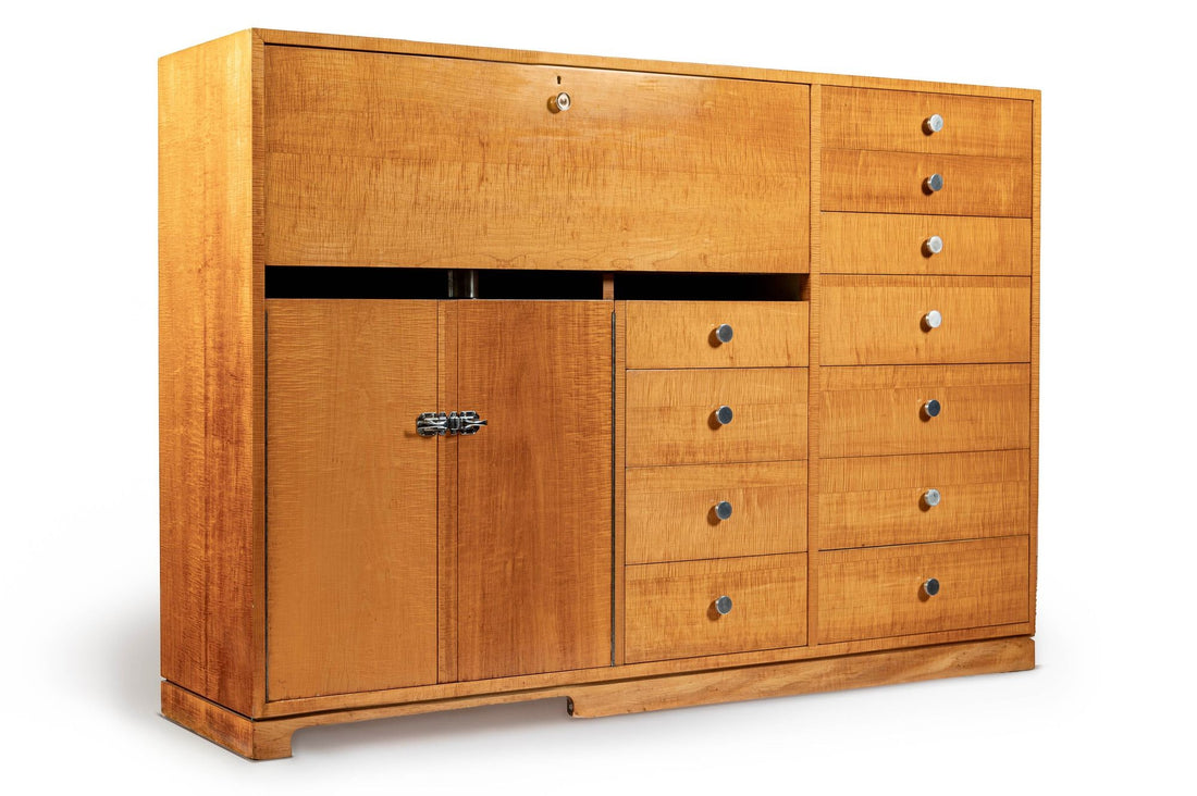 Philip Johnson Mid-Century Modern Custom Dry Bar or Cocktail Cabinet, 1953
