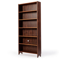 Mid Century Rosewood Bookcase, Scandinavian Tall Display Shelf, 3 Avail