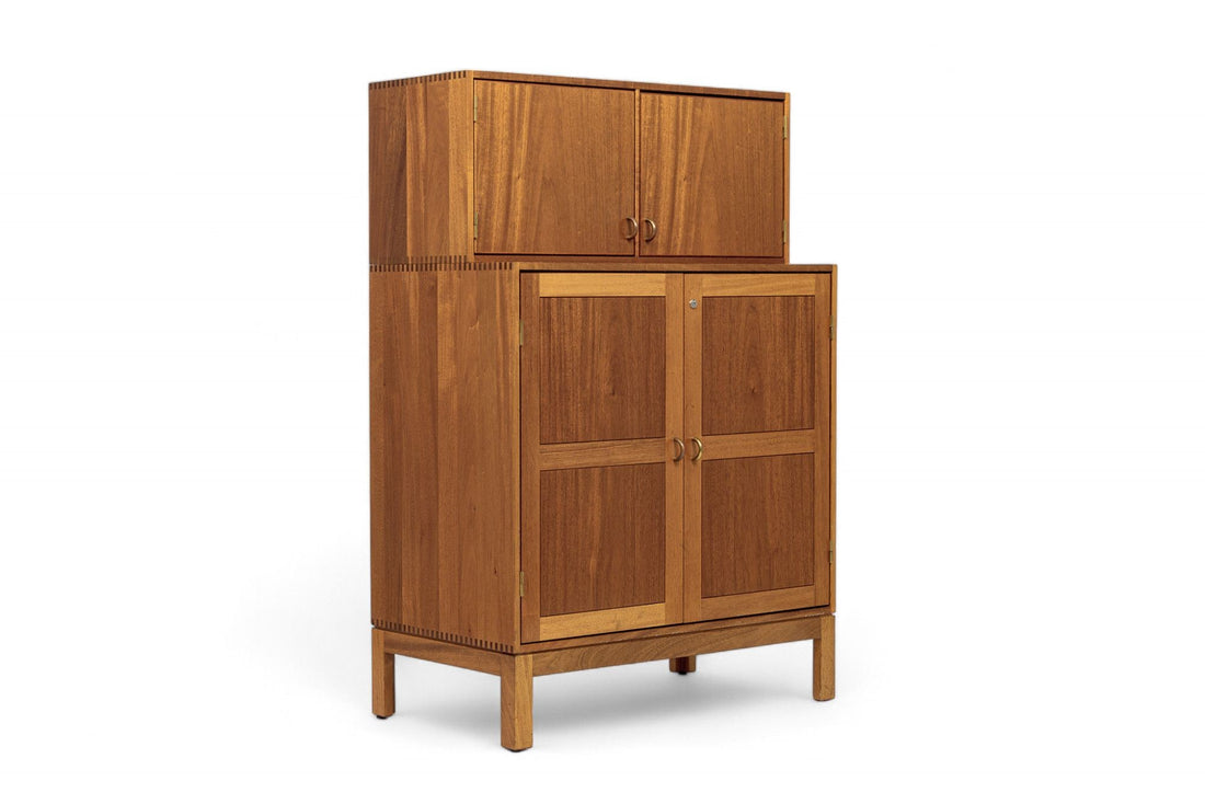 Mid Century Danish Teak Wood Storage Cabinet by Soborg Mobler - 2 Available