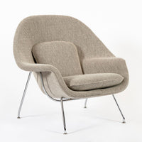 Early Restored Mid Century Tan Womb Lounge Chair by Saarinen for Knoll, Multiples/Custom Available