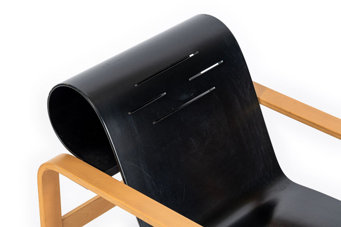 Vintage Paimio #41 Plywood Armchair by Alvar Aalto for Artek