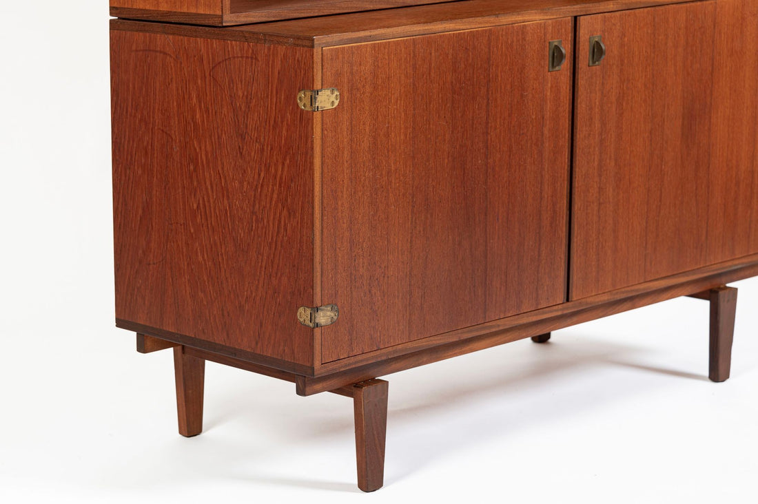 Danish Mid-Century Modern Teak Bookcase Cabinet by Peter Løvig Nielsen, 1960s