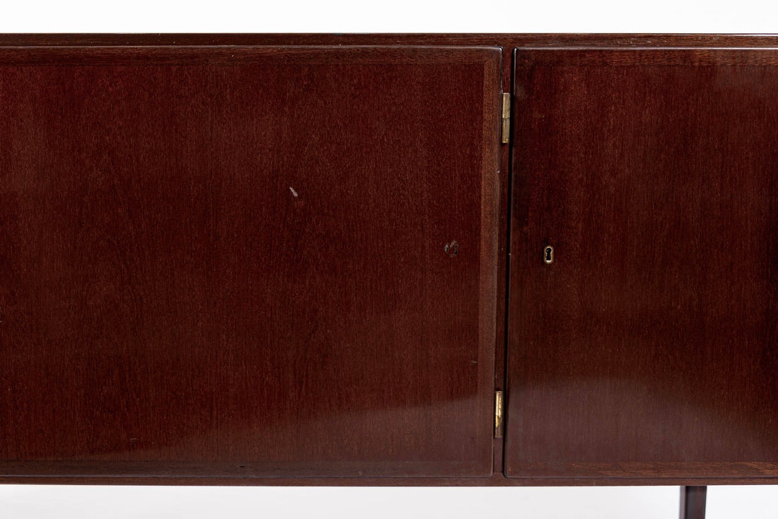 Mid Century Danish Wood Sideboard Cabinet or Credenza by Ole Wanscher